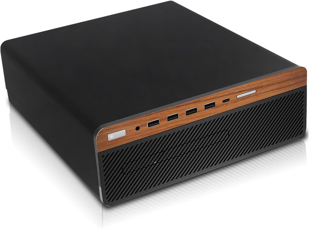 HP Dark Single Premium Desktop Computer PC – AMD Processor,16GB RAM,512GB SSD,27 Inch Curved Monitor,RGB Keyboard with AI Copilot Key and Mouse,RGB Soundbar,Windows 11(Renewed)