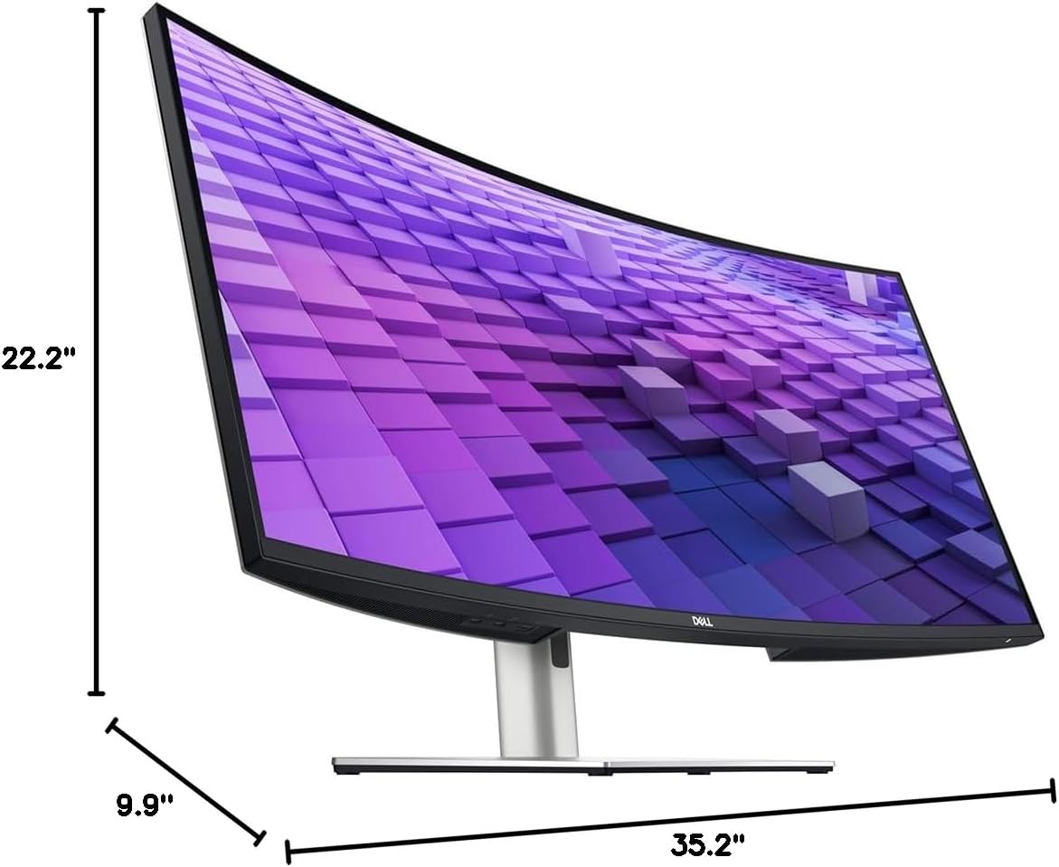 Dell UltraSharp U3824DW 37.5' 21:9 WQHD+ Curved USB-C Hub IPS LED Monitor