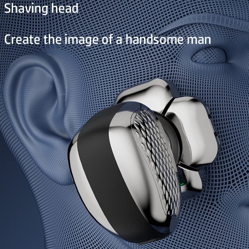 Head Shavers for Bald Men, 6 In 1 Grooming Kit Head Electric Shaver For Men Beard Hair Trimmer Facial Razor Body Bald Shaving Machine Wet Dry Rechargeable