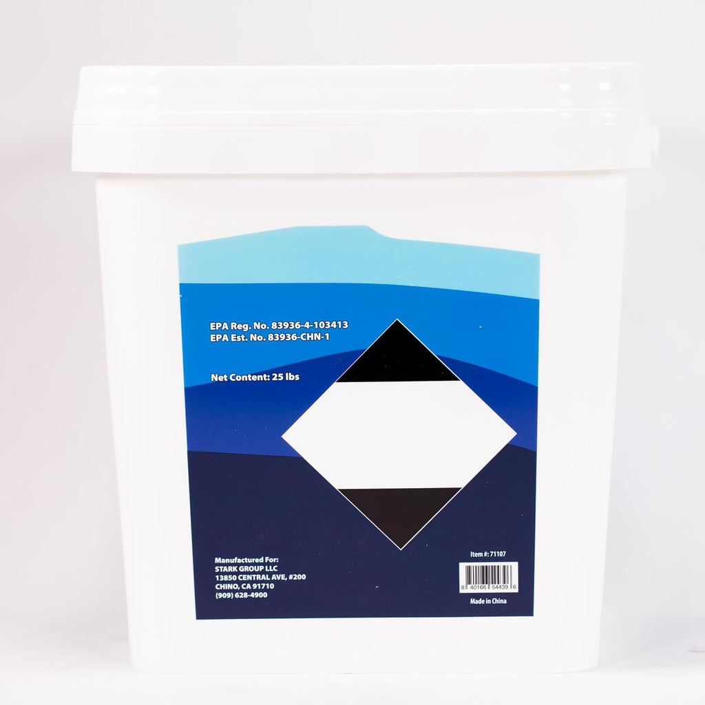 XtremeClear 25 Pound Bucket 3' Chlorine Tablets Bucket, 25 lbs Chlorinating Tabs for Swimming Pools Advanced Slow Dissolving