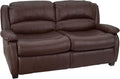 RecPro Charles Collection | 65' RV Hide A Bed Loveseat | Memory Foam Mattress | Sleeper Sofa | Pull Out Couch | RV Furniture | Slideout | Mahogany
