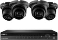 Lorex Technology Lorex NC4K3F-164BD 4K Surveillance System w/ N882A63B 3TB 4K 16 Channel NVR and 4 4K 8MP LNE9242B Audio Dome Cameras Featuring Real-Time 30FPS Recording and Smart Motion Detection