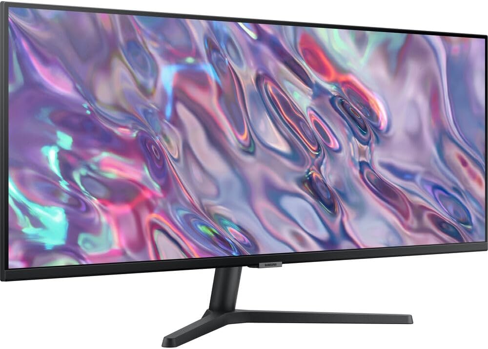 Samsung 34 inch ViewFinity S50GC Series 1440p HDR Ultrawide Monitor Bundle with Tech Smart USA Elite Suite 18, 2X 4K HDMI Cable & Deco Gear CPS Exclusive 26 Month Protection Pack (BEACH-CPS-26M500)