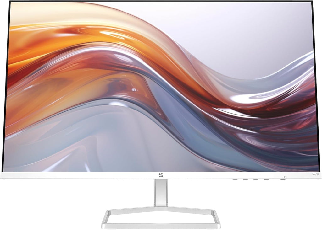 HP Series 5 27 Inch Computer Monitor IPS Full HD 300 nits 100Hz 5ms Integrated Speakers HDMI Port Audio Jack Anti-Glare Adjustable Tilt PC Screen Desktop Monitor, 527sa 94F48AA (Renewed)