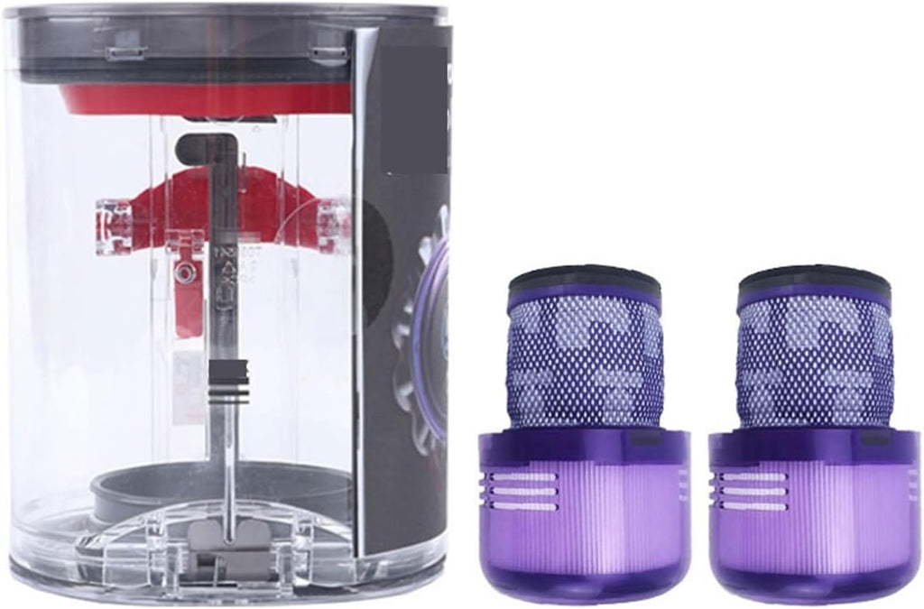 TEidea Dust Collection Box Accessory, Compatible for Dyson V11 Vacuum Cleaner, Dust Collection Cup, Filter Barrel (Color : 3 PCS(0.52L))