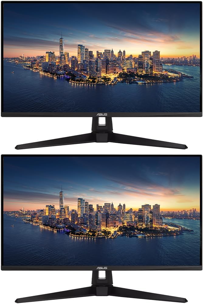 ASUS TUF VG289Q1A 28-inch 3840x2160 4K UHD 5 ms LCD Gaming Monitor, 2-Pack Bundle with Extreme Low Motion Blur, Eye Care, FreeSync Premium, DisplayPort, HDMI, Integrated Speakers