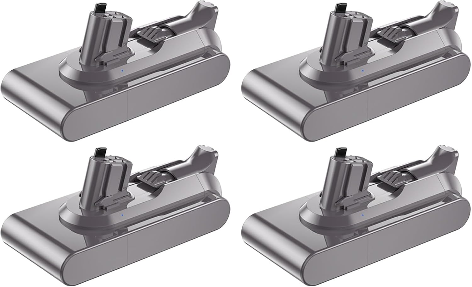 OUTMX 25.2V 6000mAh Compatible for Dyson Battery V11 Vacuum Cleaner - Clip Type Replacement Batteries(4Pcs 6000mAh)