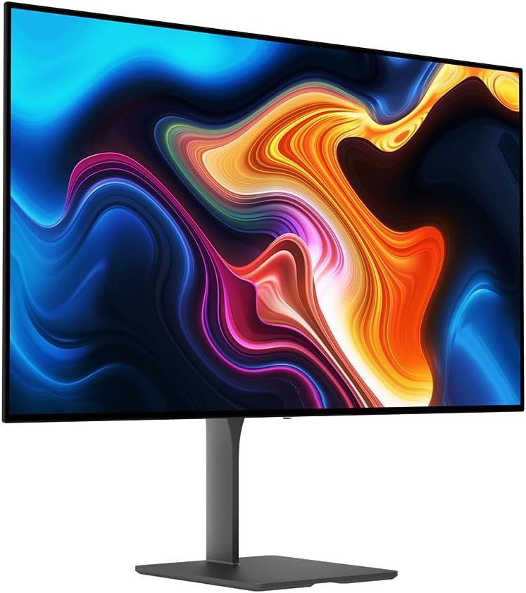 DOUGH Spectrum Black 32' ES07EFE 4K 240Hz Dual-Mode OLED with Gorilla Glass Monitor and Stand ES07D04 Bundle (Monitor with Stand)