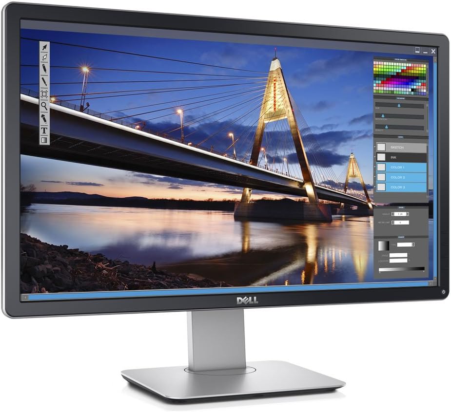 Dell P2416D 24 Monitor with QHD 23.8-Inch Screen, Black