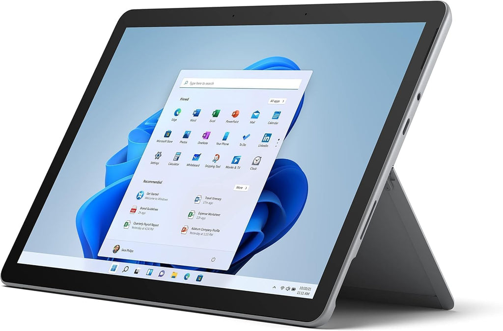 Microsoft Surface Go 2-10.5' LTE Unlocked Touch-Screen - Intel Core m3-8GB Memory - 128GB SSD - WiFi+LTE - Platinum Windows 11 PRO (Renewed)