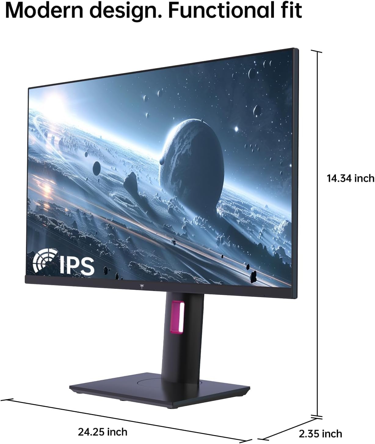 KTC 27 inch Gaming Monitor 240Hz Monitor 111% sRGB Height Tilt Swivel Pivot FreeSync IPS FHD(1920 x 1080) DMI 2.0 DP 1.4 Frameless, Xbox PS5 Switch