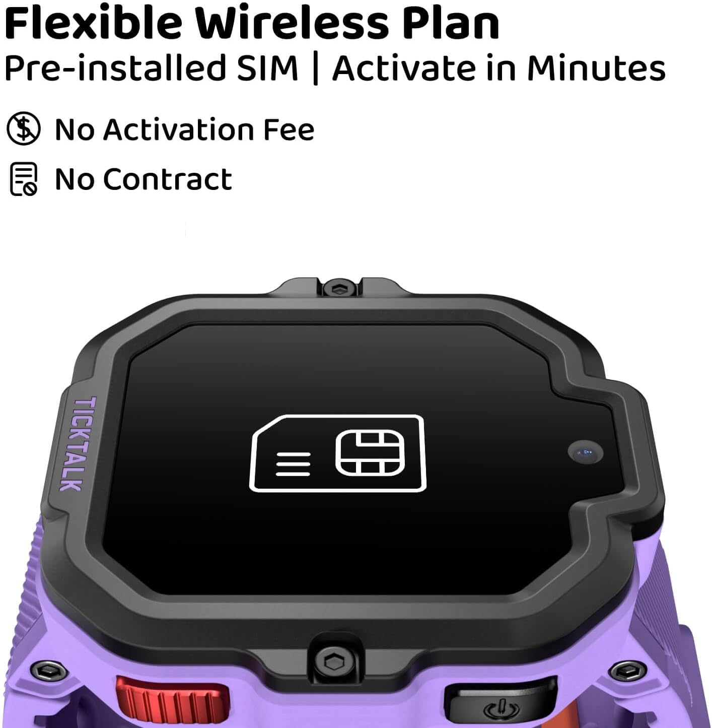 TickTalk 5 - Kids Smart Watch with GPS Tracker, Video Calling, SOS, & Parental Controls | Smartwatch with Free Music, Texting, Kid Phone Call and Text, Boys & Girls - 4G Smart Watch for Kids 3-12