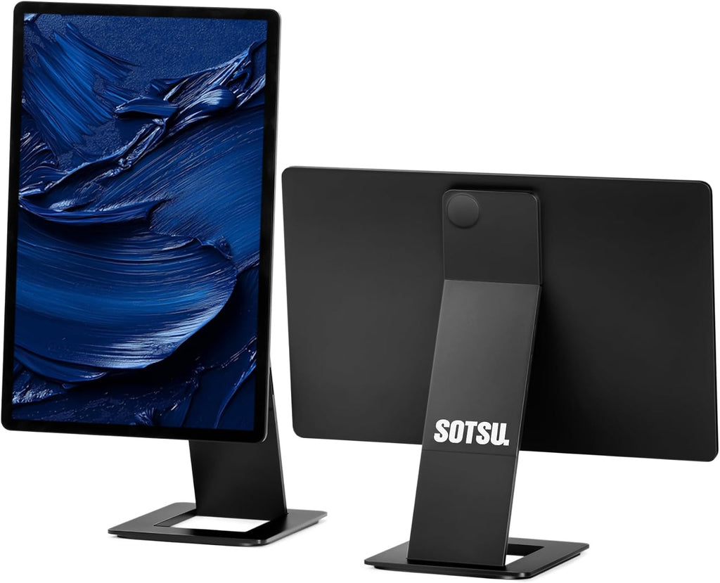SOTSU FlipAction Pro 16' Gen2 Premium Portable Monitor | Super Compact | Pivot Rotate | 2560x1600 DCI P3 | 120Hz | 400 Nits | Full Metal CNC | Perfect Match for Mac and Windows (Universe Black)