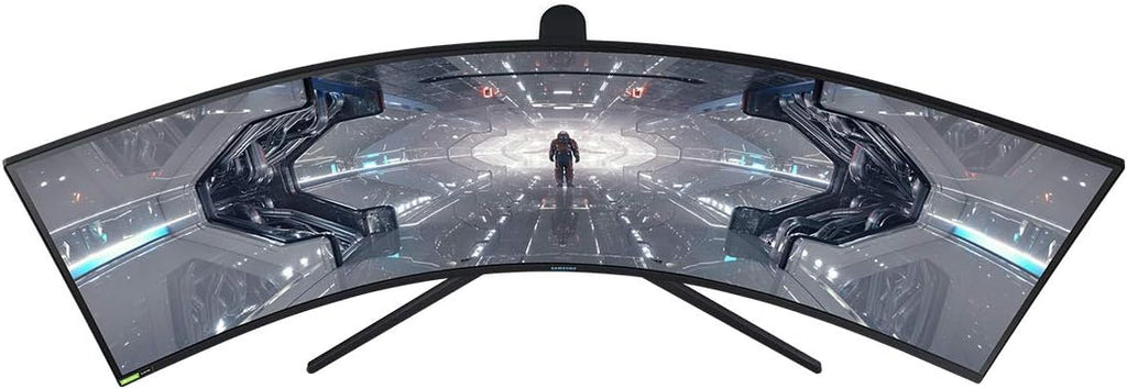 SAMSUNG Odyssey 49-in 5K QHD 1440p Gaming G9 Computer Monitor LC49G97TSSNXDC