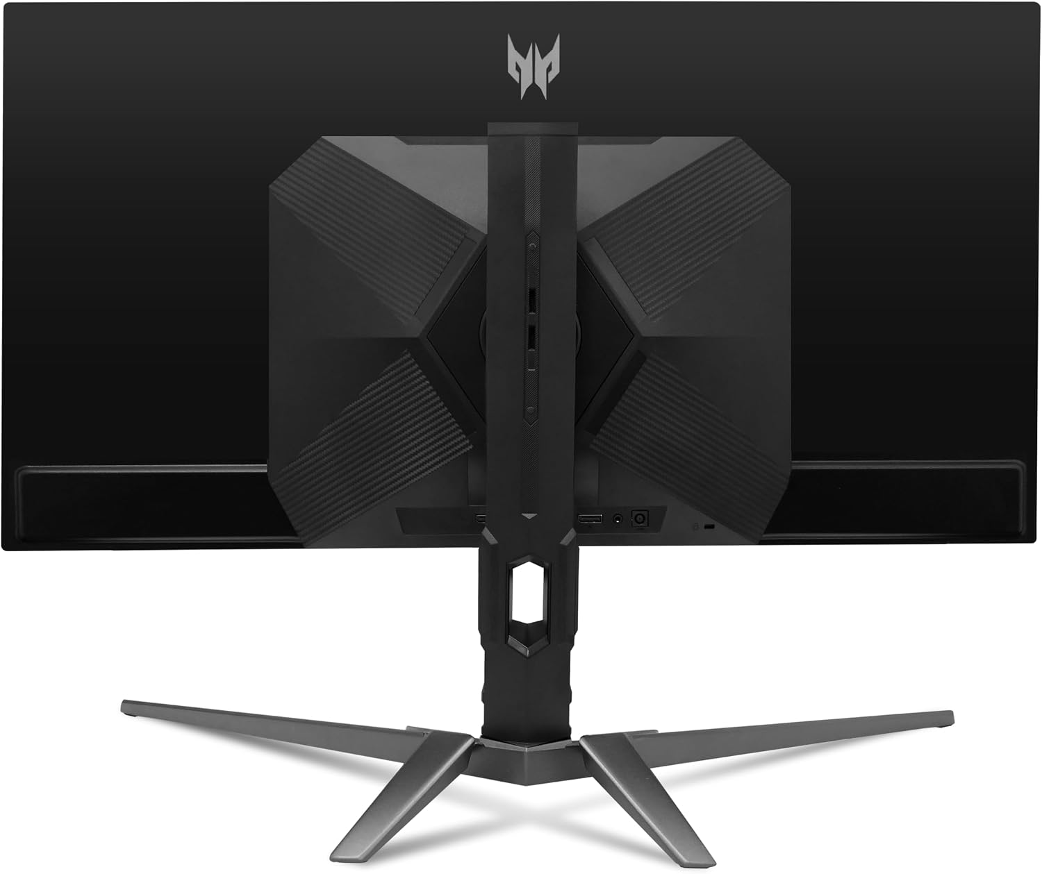 acer Predator Gaming Monitor | 31.5' UHD 3840 x 2160 OLED | AMD FreeSync Premium Pro | 165Hz | 0.03ms | VESA DisplayHDR True Black 400 | DCI-P3 99% | Display Port 1.4 & 2 x HDMI 2.1 | X32 V2bmiiphx