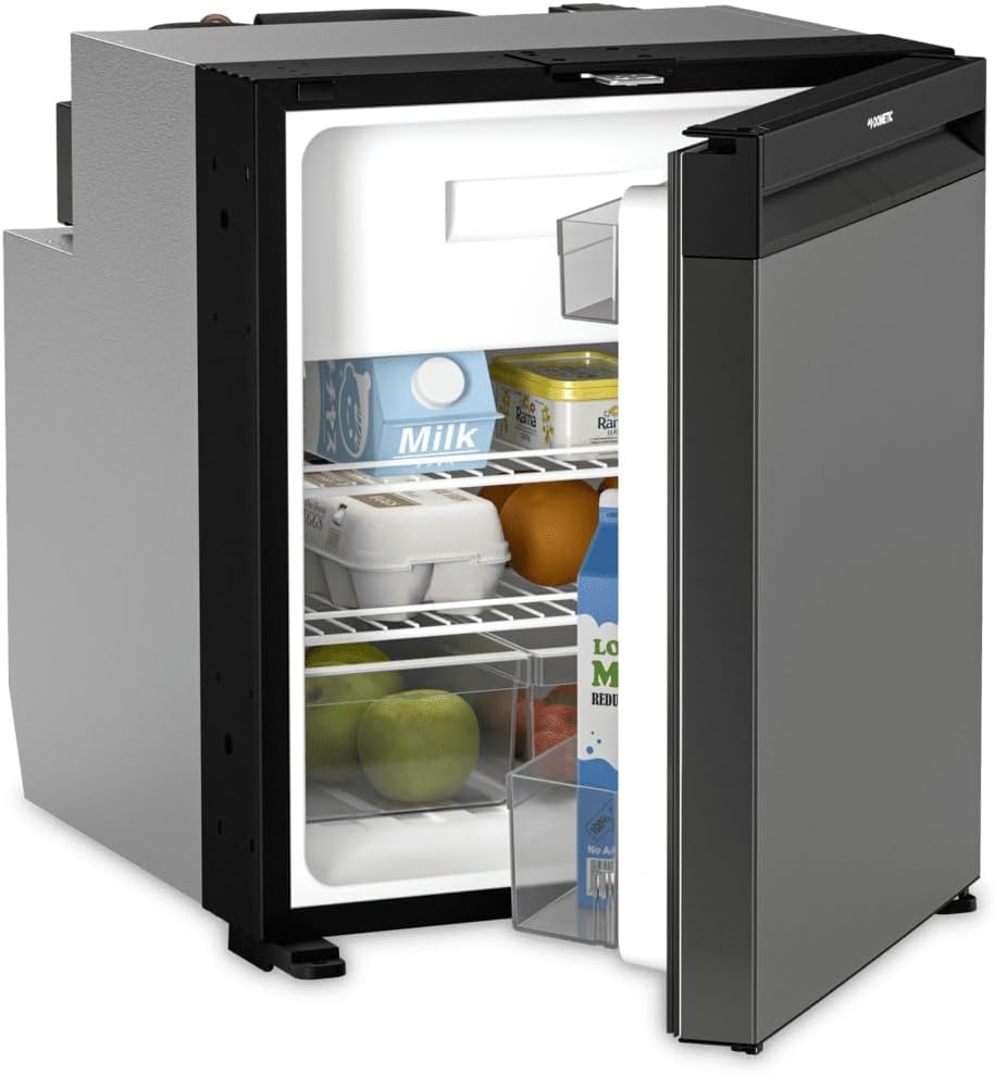 Dometic NRX 60C | Compressor Refrigerator | 55 L | Dark Silver Front | Easy To Use Control Panel