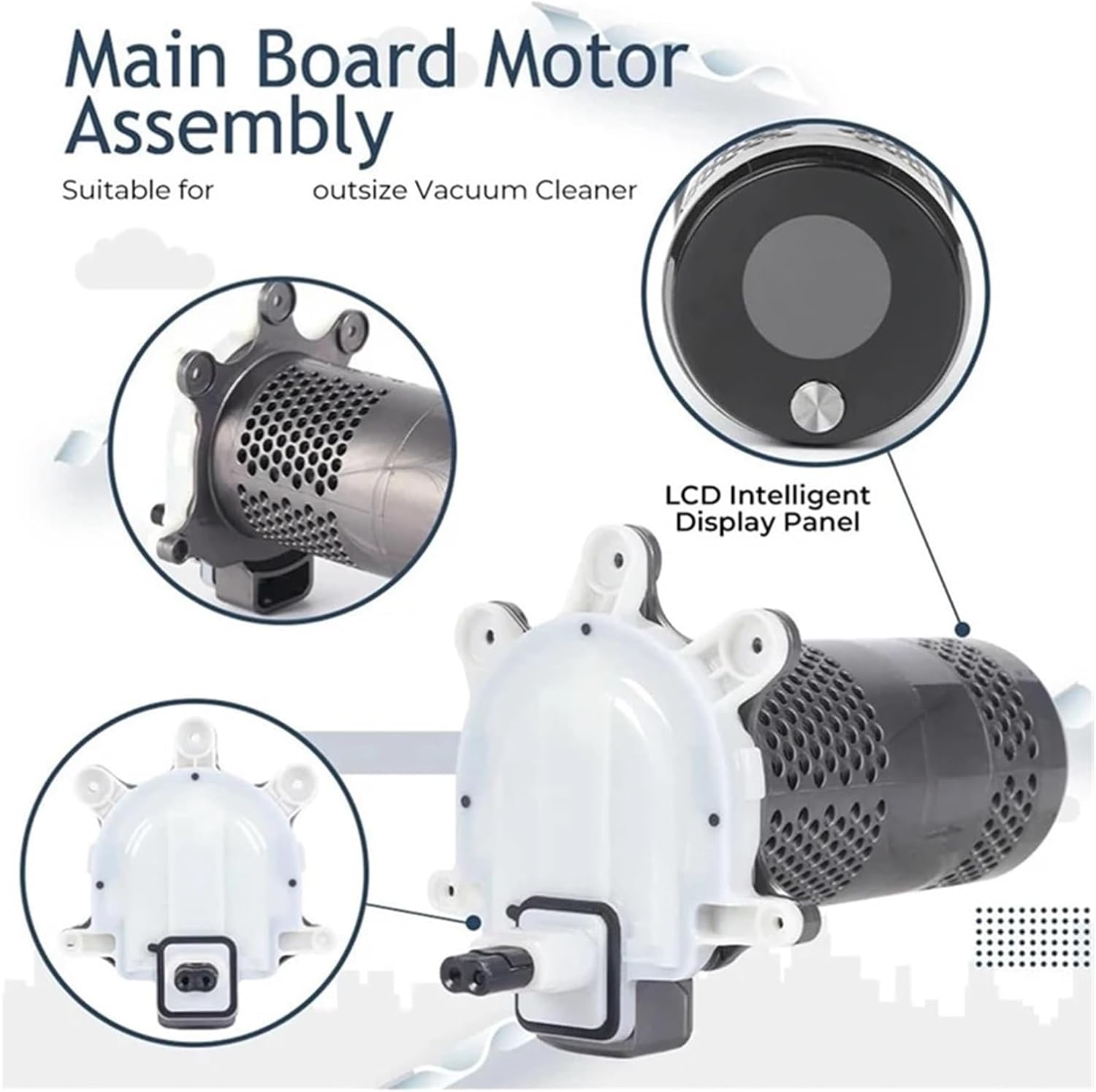 ABWQ Main Body Replaceparts Board Motor Assembly Compatibility for Dyson V11 Outsize SV16 SV29 Vacuum Cleaner Parts Host Handle Shell
