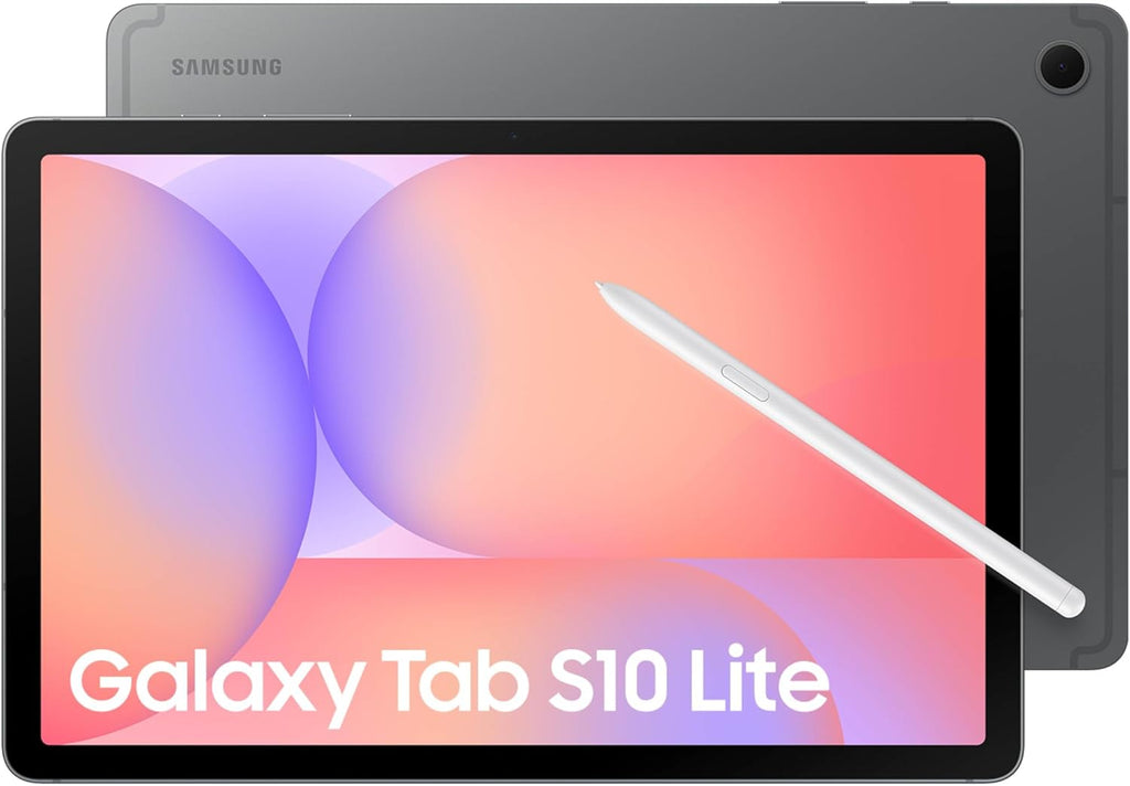 Samsung Galaxy Tab S10 Lite, 6GB RAM, 128GB, 2TB Expand, Long Battery Life, 10.9' LCD, S Pen for Note-Taking, Exynos 1380, Circle to Search, AI Tools, Gray