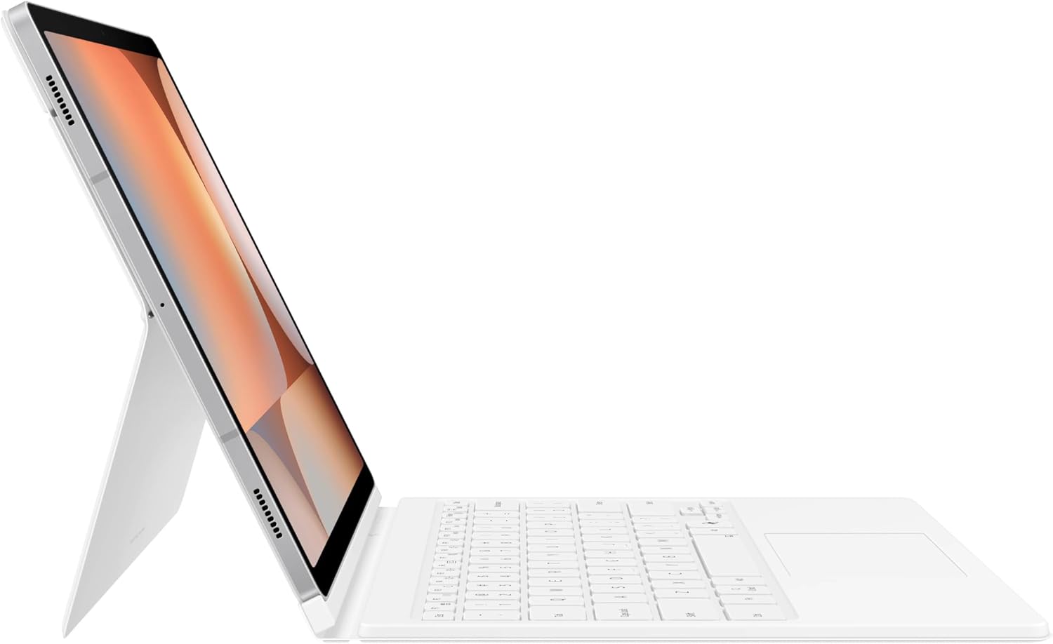 SAMSUNG Galaxy Tab S10+ Book Cover Keyboard AI Key, Detachable Platform, PC-Like Experience, Adjustable Viewing Angles, Wireless Keyboard Sharing, US Version, White
