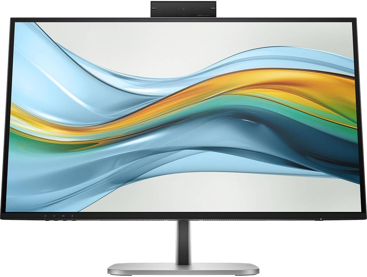 HP 527pm 27' Class WQHD LCD Monitor - 16:9 - Sleek Black, Silver - 27' Viewable - in-Plane Switching (IPS) Technology - 2560 x 1440-350 Nit - 100 Hz Refresh Rate - Speakers - USB Type-C