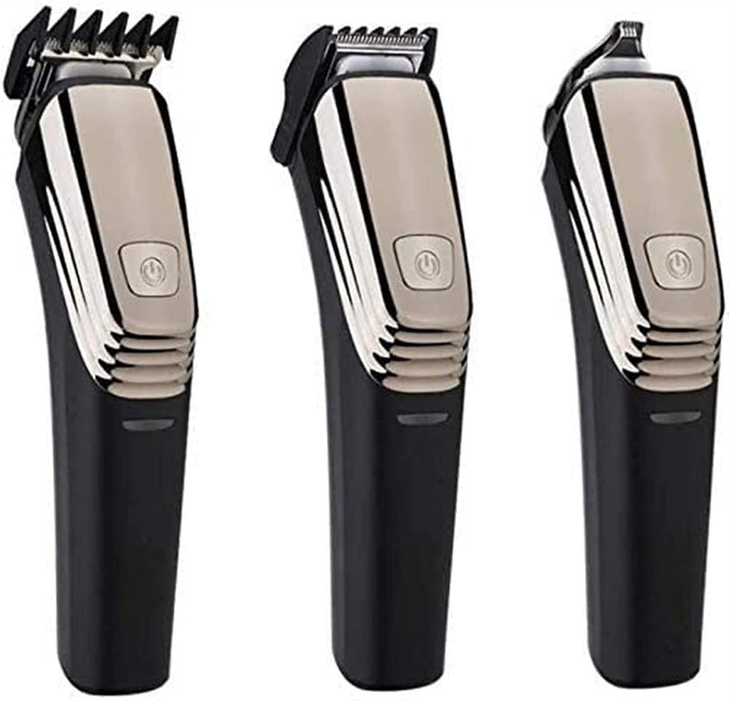 Clippers for Hair Cutting - 5 Hour Long Life Battery, Complete Hair Cutting Kit for Men, Women, Children, Includes Length Guide Combs and Fast Charging Adapter