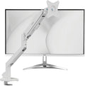Pixio PX279 Wave White 27 inch 240Hz Refresh Rate FHD 1080p Resolution Fast IPS Panel 1ms GTG Resonse Time Gaming Monitor and PS1S Wave White Single Monitor Arm
