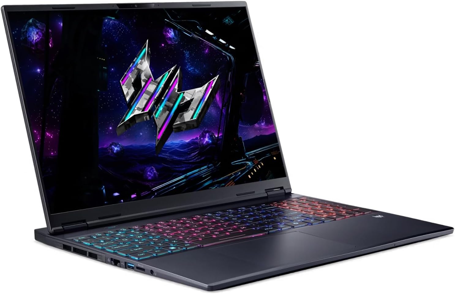 acer Predator Helios Neo 16S AI Gaming Laptop 16.0' 240Hz OLED WQXGA (Intel Ultra 9-275HX, GeForce RTX 5060 8GB, 64GB DDR5, 2TB PCIe SSD, Thunderbolt 4, Copilot, Win 11 Home) w/Dockztorm Hub
