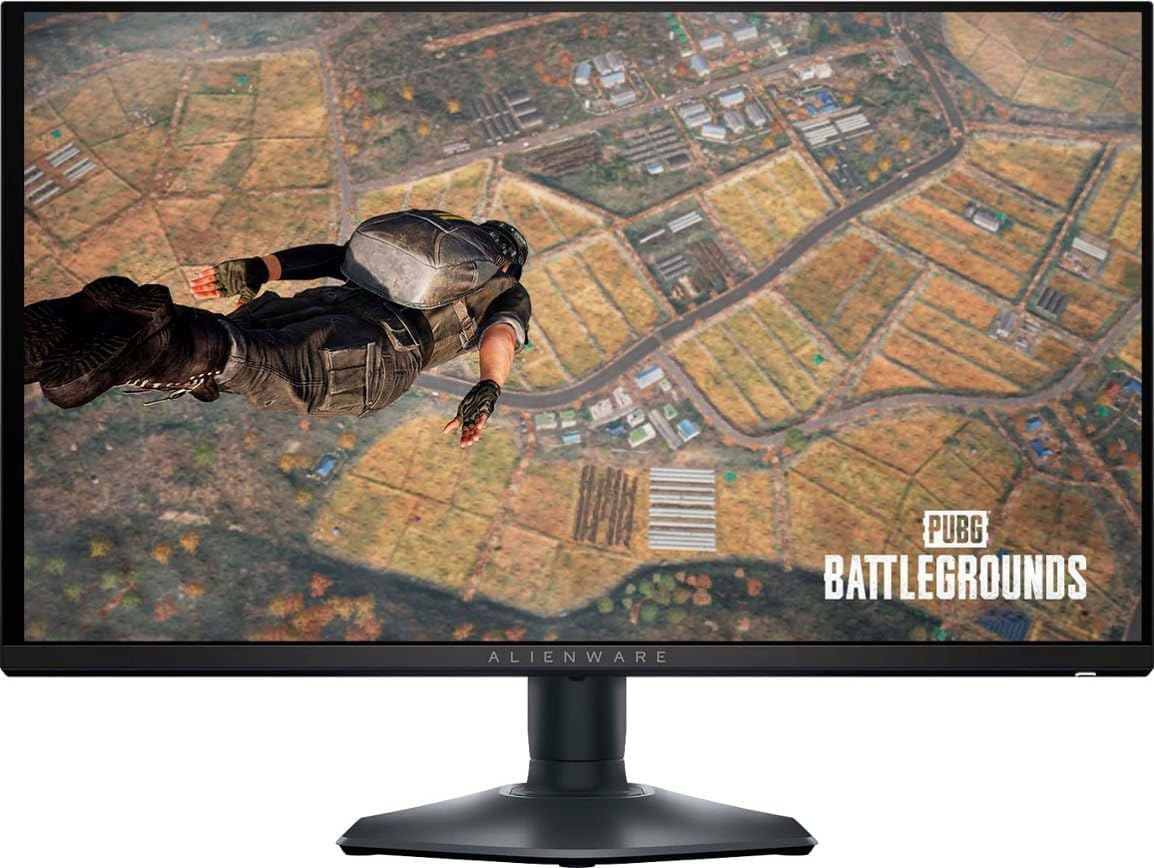 Alienware - AW2523HF 24.5' IPS LED FHD (1920x1080) - 360Hz Display - AMD FreeSync - VESA - Gaming Monitor (USB, HDMI) - Dark Side of the Moon (AW2523HF) + 2 x USB Printer Cable + More