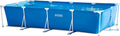 INTEX Rectangular Frame 14 ft 9 in x 7 ft 3 in x 33 in Above Ground Pool, Swimming Pool with Steel Frame, Pump Not Included