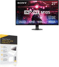 BoxWave Screen Protector Compatible With Sony INZONE M10S OLED QHD 480Hz Gaming Monitor (27 in) - ClearTouch Anti-Glare Privacy (2-Pack), Privacy Screen Protector Flexible Film Anti-Glare