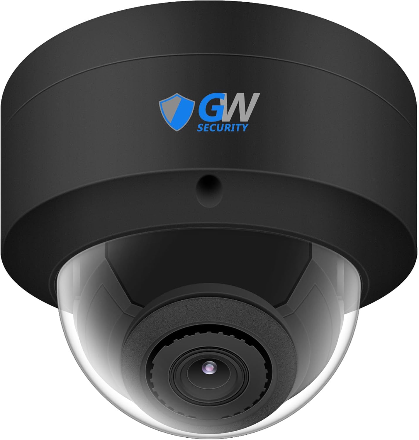 GW Security 16 Channel 12MP NVR UltraHD 4K Smart AI Human/Cars Detection PoE Security Camera System with 16 x 8MP Waterproof Microphone 135° Wide Angle Outdoor Indoor Dome Cameras (Black)