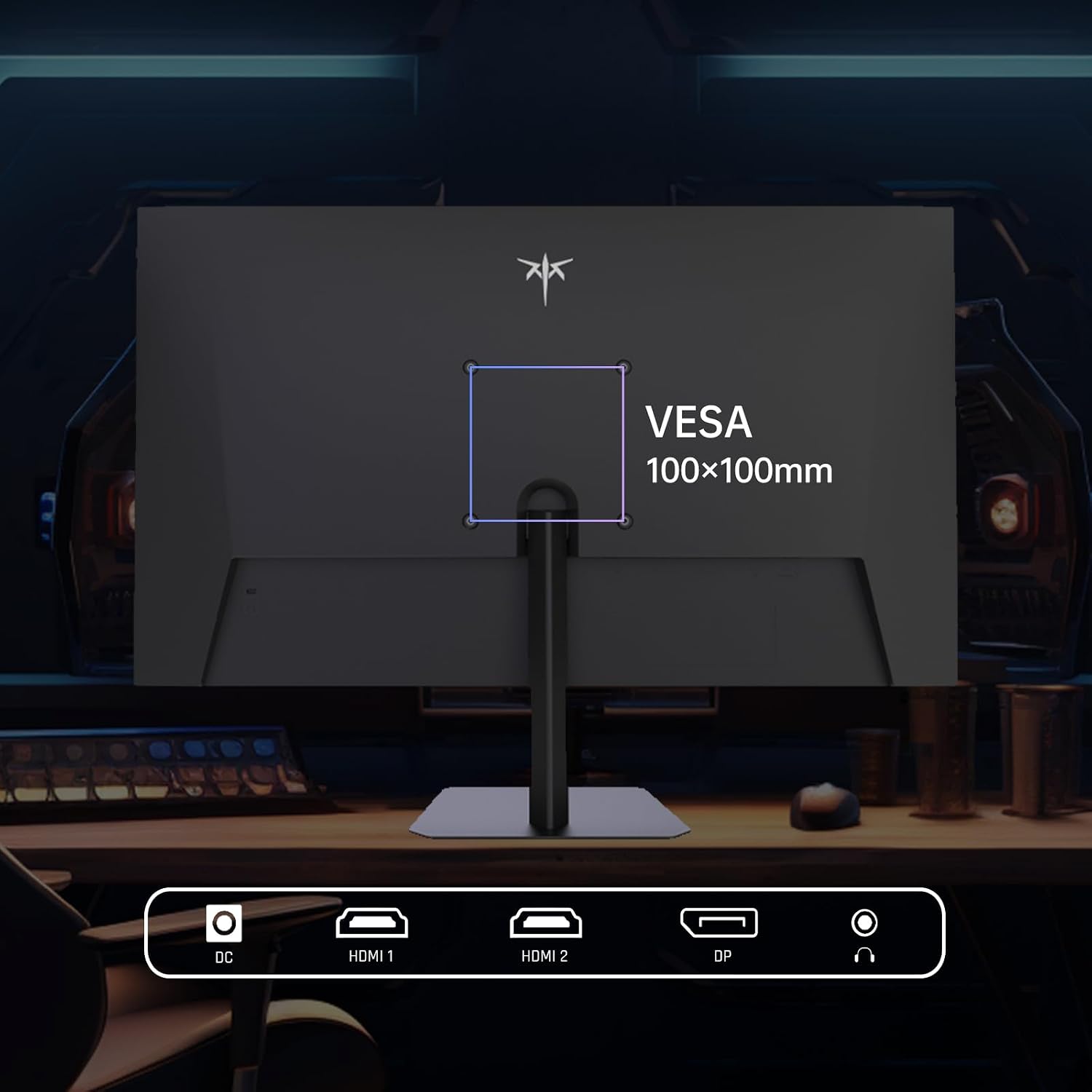 KTC 24.5 Inch Gaming Monitor, 180Hz (Up to 200Hz) Monitor FHD, Fast IPS 1080P 1ms, 128% sRGB HDR10, Freesync HDMI x 2 /DP x 1, VESA Tilt Adjustable Xbox PS5 Switch (HDMI Cable Included)