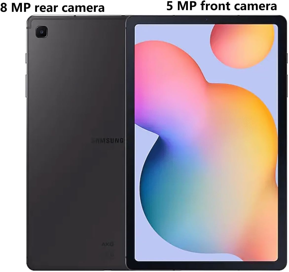 Samsung Galaxy Tab S6 Lite Android Tablet (10.4' 2K Touchscreen, 128GB Storage(64GB+64GB SD Card), S Pen for Note-Taking, Drawing, 14-Hr Long Battery Life, 5MP + 8MP Camera, Durable) SM-P620, Gray