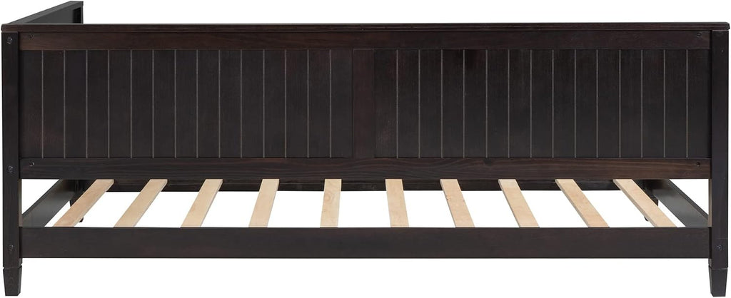 Merax Twin Size Daybed Wood Sofa Bed, Espresso