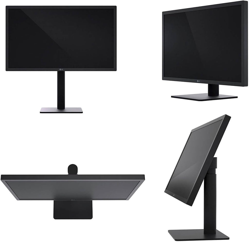 27' LG Ultra HD 5K Ultra Slim USB-C Monitor Widescreen LED IPS LCD w/Webcam - Black - 27MD5KA-B (Renewed)