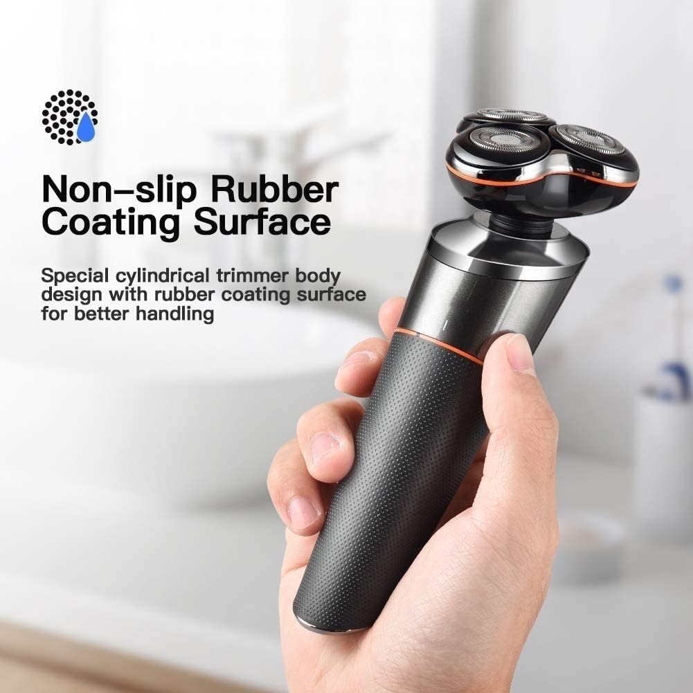 Electric Razor for Men, 3 In 1 Wet Dry Electric Shaver For Men Facial Body Beard Hair Trimmer Nose Ear Rechargeable Electric Razor Beard Shaving Machine