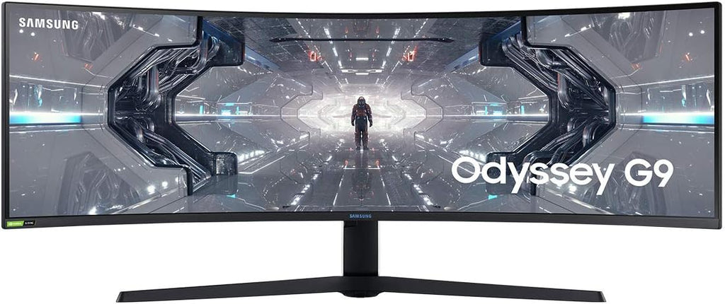 SAMSUNG Odyssey 49-in 5K QHD 1440p Gaming G9 Computer Monitor LC49G97TSSNXDC
