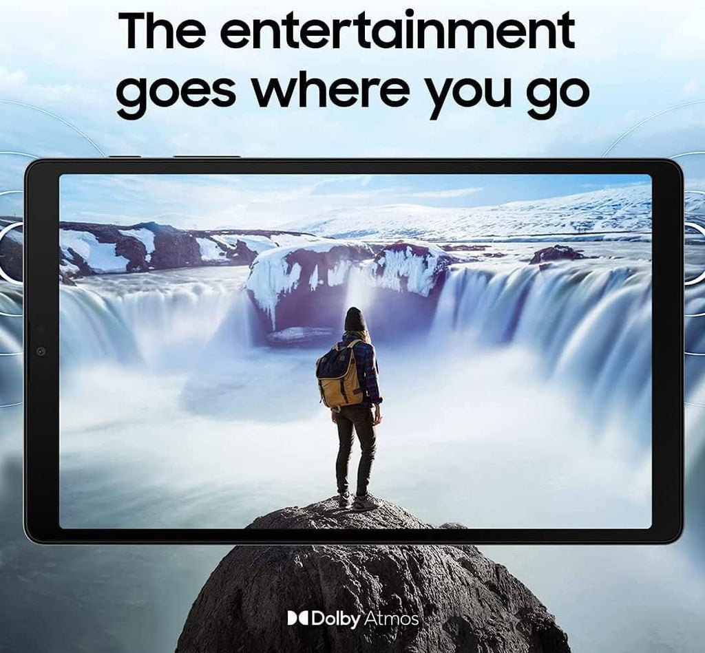Samsung Galaxy 8.7' Tab A7 Lite Wi-Fi Tablet 3GB RAM 32GB Capacity, Long-Lasting Battery 5,100mAh - Silver - SM-T220NZSBXAR (Renewed)