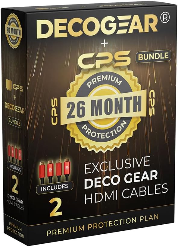 LG 34WR55QK-B 34' Curved UltraWide WQHD HDR 10 100Hz Monitor with USB Type-C Bundle with Elite Suite 18, 2X HDMI Cable and Deco Gear CPS Exclusive 26 Month Protection Pack (BEACH-CPS-26M500)