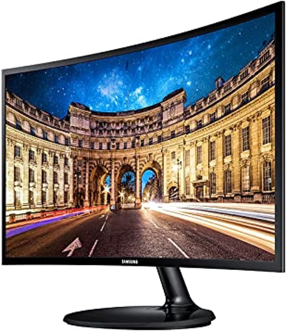 Samsung LC24F392FHNXZA 1080p Curved Monitor, 24 (Refurbished)