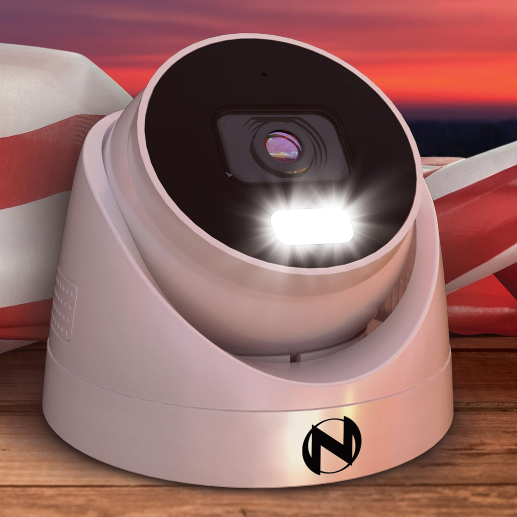 Night Owl 12 Channel NVR Security System with 2TB Hard Drive and 8 Wired IP 4K Plus Deterrence Dome Cameras