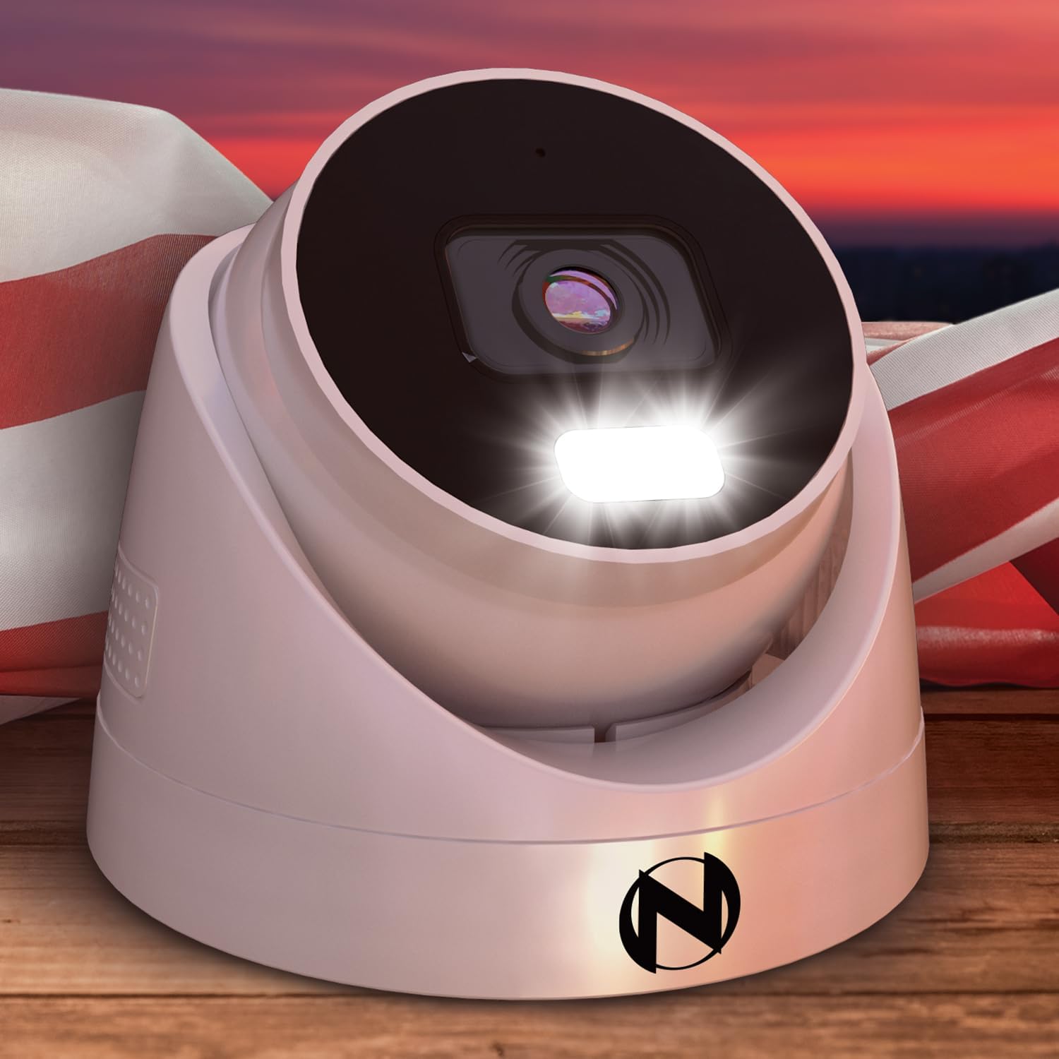 Night Owl 12 Channel NVR Security System with 2TB Hard Drive and 8 Wired IP 4K Plus Deterrence Dome Cameras