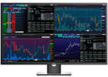 Dell 43' P4317Q Ultra HD 4k Multi Client Monitor, Black/Silver