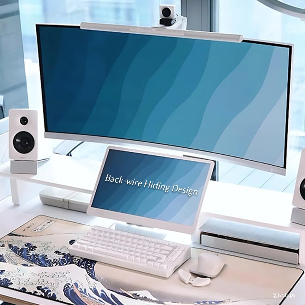 SOTSU SleekView 15.6' Portable Monitor | FHD 1920x1080 | 300 Nits | 100% sRGB | 60Hz | 6W | HDMI | USB-C | Lightweight | Gaming | Laptop | Smartphone | Travel | Sleek & Stylish Design