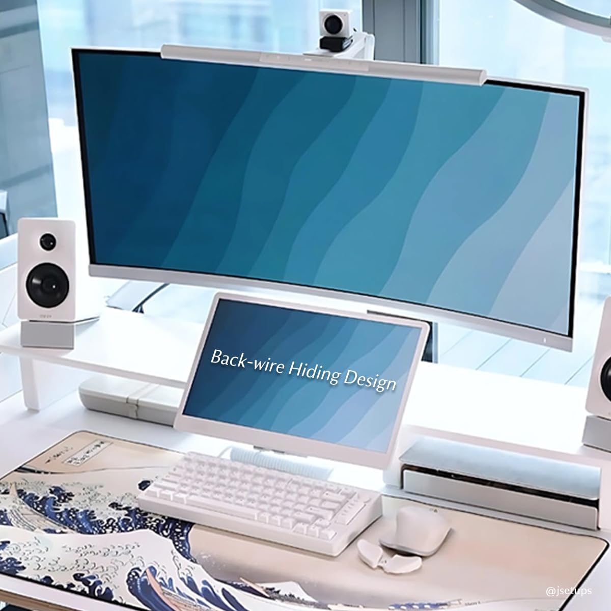 SOTSU SleekView 15.6' Portable Monitor | FHD 1920x1080 | 300 Nits | 100% sRGB | 60Hz | 6W | HDMI | USB-C | Lightweight | Gaming | Laptop | Smartphone | Travel | Sleek & Stylish Design