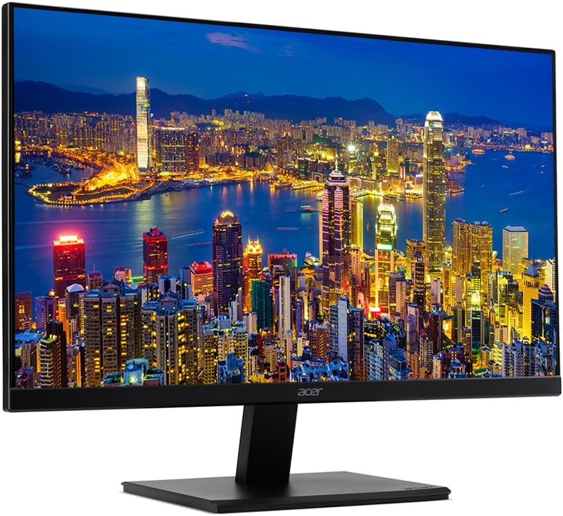 acer Vero V7 V277 E BMIPX 27 inch 1080P Full HD IPS 100 Hz 4 ms Backlit Widescreen LCD Monitor, with Eye Care, VGA, HDMI, DisplayPort, Integrated Speakers