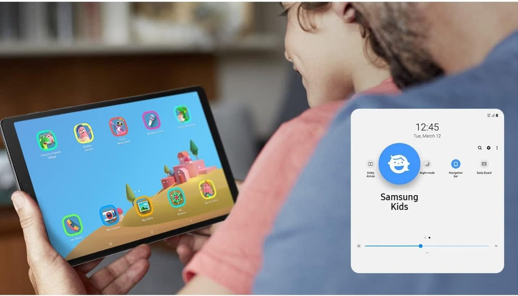 Samsung Galaxy Tab A7 Lite 8.7' (32GB, 3GB, 4G AT&T/Wi-Fi) Android Tablet, 5100mAh Battery - SM-T227U (Gray) (Renewed)