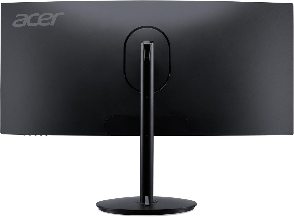 acer Nitro 34' QHD 3440 x 1440 1500R Curved PC Gaming Monitor AMD FreeSync Premium 165Hz Refresh 1ms (VRB) ZeroFrame Design 2 x Display Port 1.4 & 2 x HDMI 2.0 Ports XZ342CU Sbmiipphx,Black