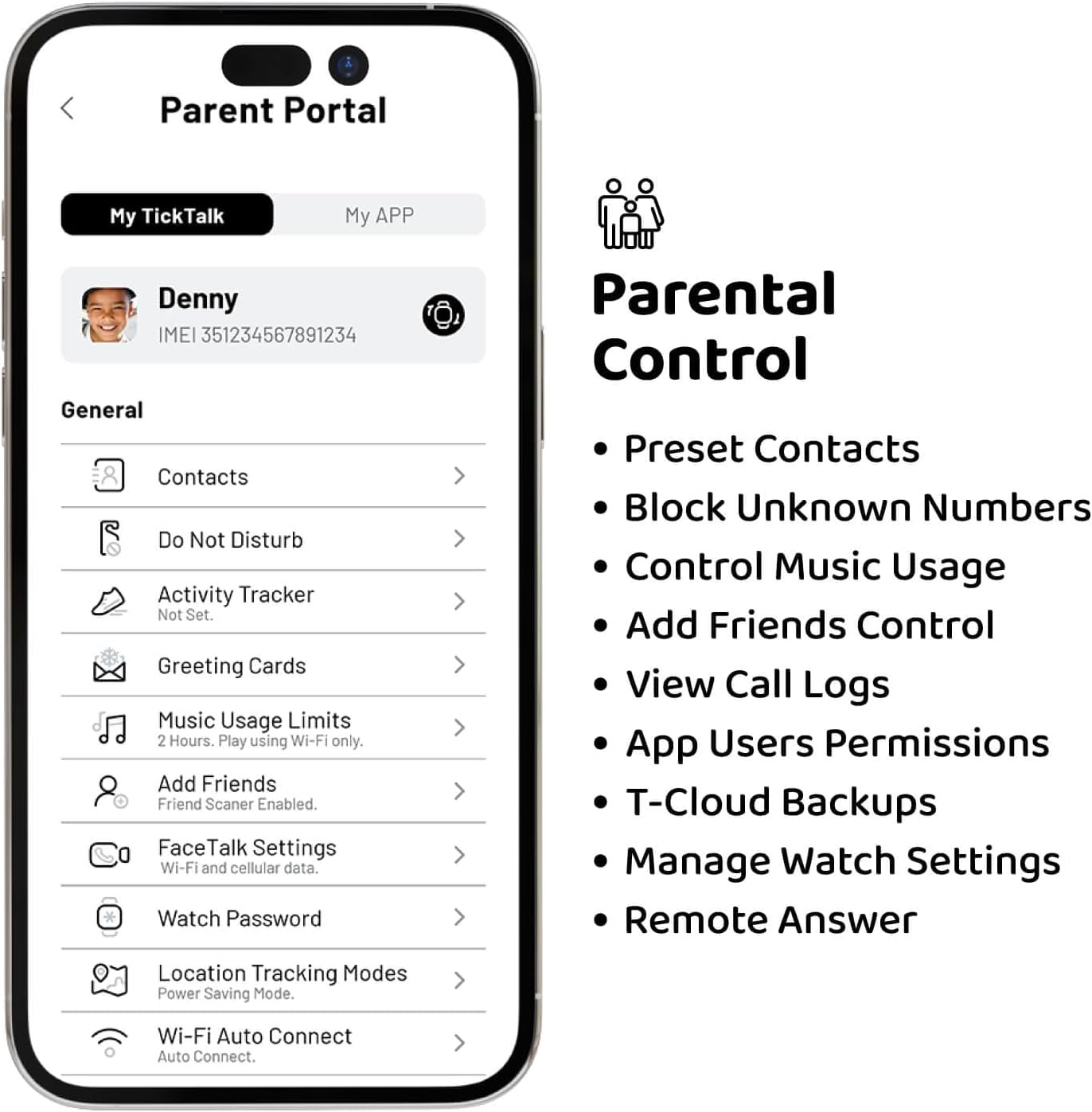 TickTalk 5 Kids Smart Watch with GPS Tracker, Voice & Video Calling, Texts, SOS & Parental Controls | Safe 4G LTE Smartwatch with Free Music, Reminders & School Mode for Boys & Girls Ages 3-12