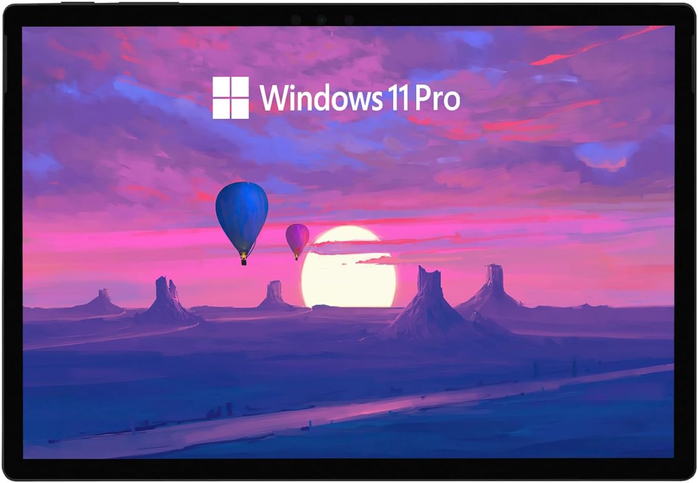 Microsoft Surface Pro 5 Tablet PC, 12.3' Touchscreen (2736 X 1824) Tablet, Intel Core i5-7300U 2.6GHz-3.5GHz, 8GB DDR4 RAM, 256GB SSD, No Keyboard, Camera, Windows 11 Pro (Renewed)